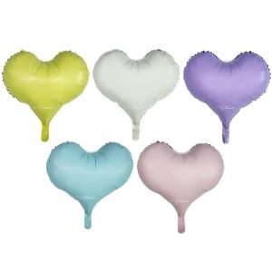 GLOBO CORAZON 50 CM ROSADO