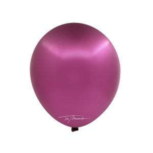 GLOBO CROMADO R10  X 25 U- FUCSIA