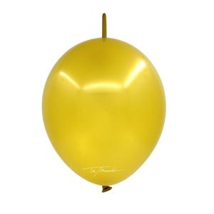 GLOBO LINK O LOON R10  X 25 UN DORADO