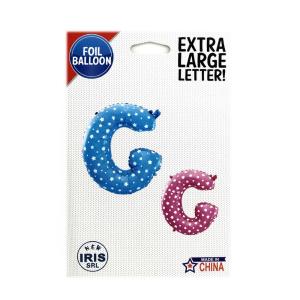 GLOBO MET. LETRAS ROSADO G