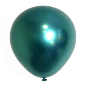 GLOBO METALIZADO 18" X 5U -VERDE ESMERALDA