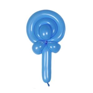 GLOBO MIL FIGURAS X50 -CELESTE
