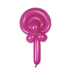 GLOBO MIL FIGURAS X50 -FUCSIA