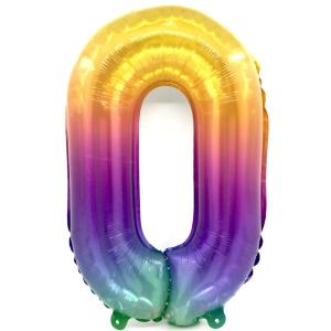 Globo Arcoíris Numero