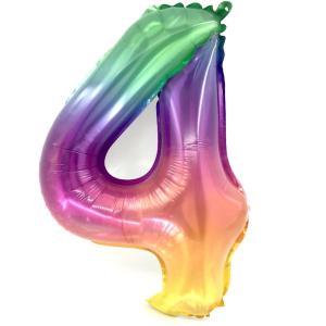 Globo Arcoíris Numero