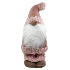 GNOMO CON BARBA ROSA VIEJO 30 CM
