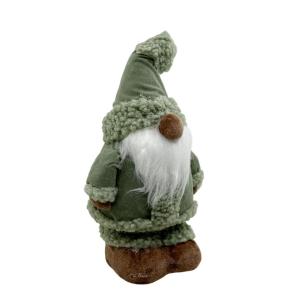 GNOMO CON BARBA VERDE SALVIA 24 CM