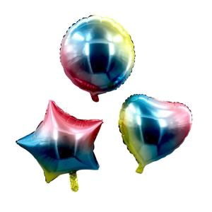 Globo Corazon Multicolor
