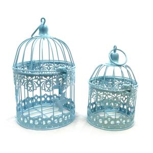 JAULA DECO 12x17 CM CELESTE