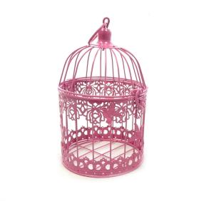 JAULA DECO 15x24 CM FUCSIA