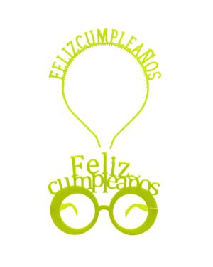 LENTE Y VINCHA F.CUMPLEAÑOS AM