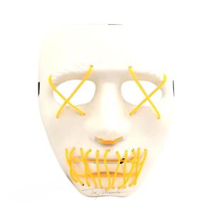 MASC. BLANCA S/EXPRECION-AMARILLO