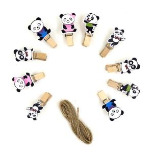 MINI PALILLOS OSITOS PANDA X 10 U