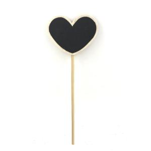 MINI PIZARRA CON FORMAS  20,5 CM -CORAZON