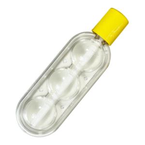 MOLDE DE SILICONA P/HIELO O PALETAS HELADAS CREMA