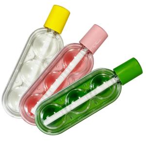 MOLDE DE SILICONA P/HIELO O PALETAS HELADAS ROSADO