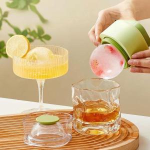 MOLDE PARA ESFERA DE HIELO GIGANTE (6 CM) VIOLETA