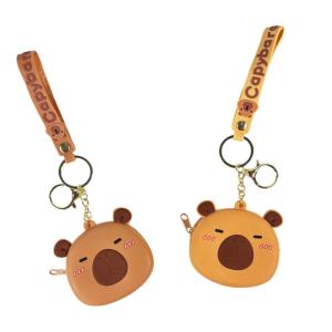 MONEDERO SIL CAPIBARA MARRON C