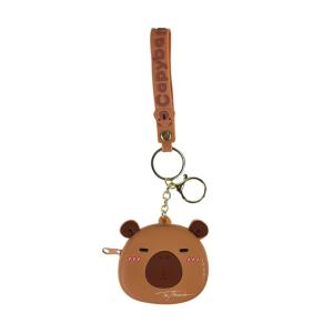 MONEDERO SIL CAPIBARA MARRON OSCURO