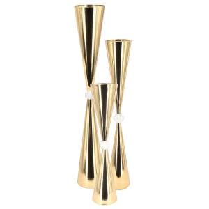 PEDESTAL COPA DORADA 95CM