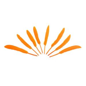 PLUMAS 12-14 CM-NARANJA X50UN