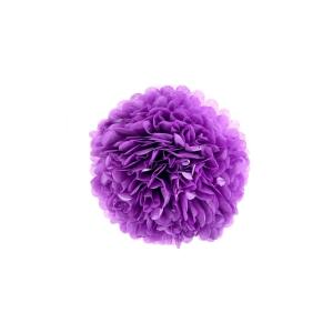 POMPON DE  PAPEL 20CM-VIOLETA-