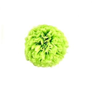 POMPON DE  PAPEL 20CM- VERDE MANZANA-
