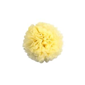 POMPON DE PAPEL 20 CM-CREMA-
