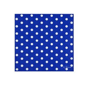 SERV. AZUL LUNARES BLANCOS X20U