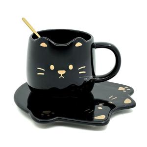 SET GATITO - PLATO TAZA CERAMICA NG