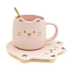 SET GATITO - PLATO TAZA CERAMICA RS