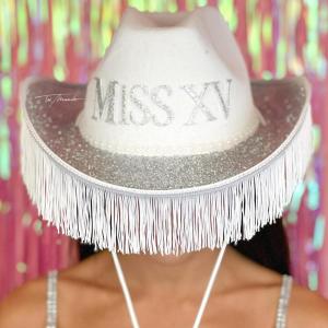 SOMBRERO COWBOY ALEXIA (CON FLECO)