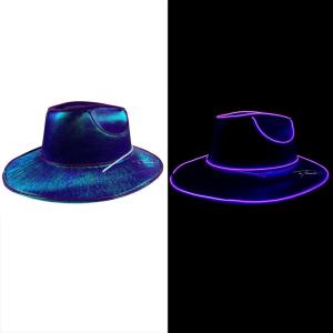 SOMBRERO COWBOY CON LUZ LED