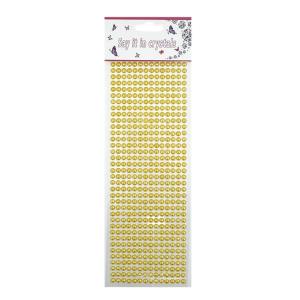 STICKER CRISTALES AMARILLO