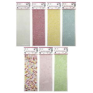 STICKER CRISTALES BLANCO