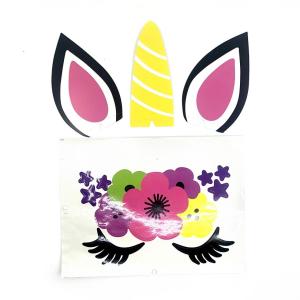 STICKER PARA GLOBO UNICORNIO