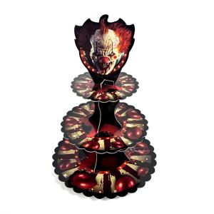 Soporte Cupcake Payaso Terror
