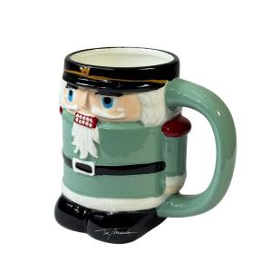 TAZA CASCANUECES TRAJE VERDE