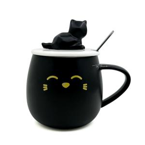 TAZA DE CERAMICA- GATITO NEGRO