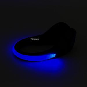 TOBILLERA LUZ NEON AZUL