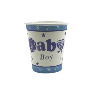VASO BABY SHOWER CELESTE 10 U