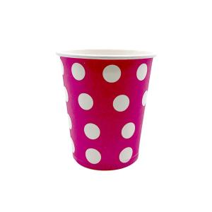 VASO  CON LUNARES X 10 U