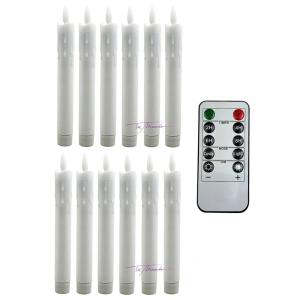 Set 12 Velas Led con Movimiento
