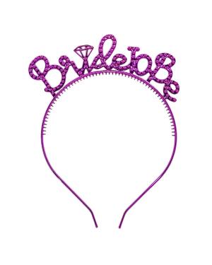 VINCHA BRIDE FUCSIA