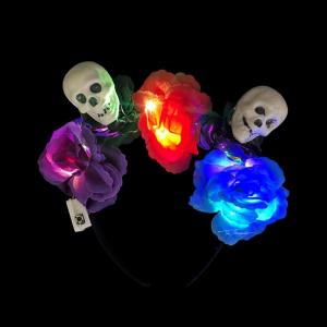 Vincha Led con Calaveras
