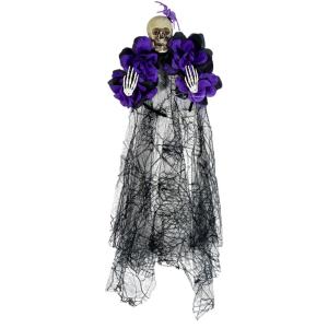 Vincha con Velo y Flores